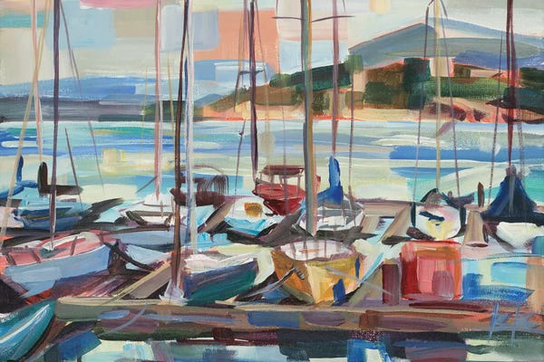 Brooke Borcherding: Leschi Evening by Brooke Borcherding