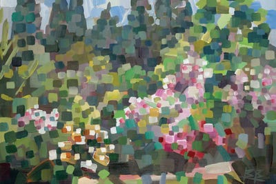 Arboretum In Spring by Brooke Borcherding canvas print