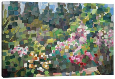 Arboretum In Spring Canvas Art Print