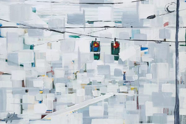 Brooke Borcherding: Stop On White by Brooke Borcherding