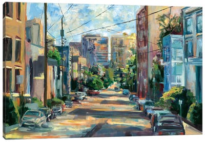 Belmont Street, Capital Hill  Canvas Art Print