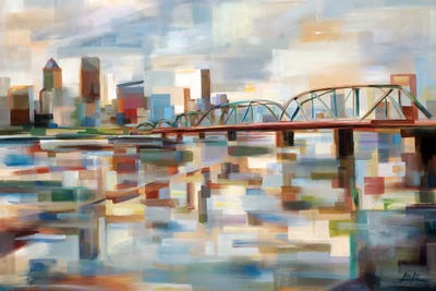 Hawthorne Bridge by Brooke Borcherding canvas print