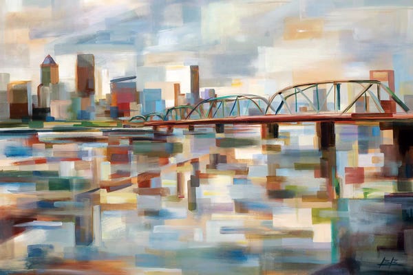 Brooke Borcherding: Hawthorne Bridge by Brooke Borcherding