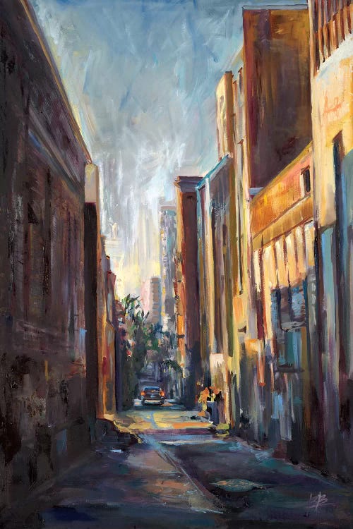 Long Hall in the City  by Brooke Borcherding wall art