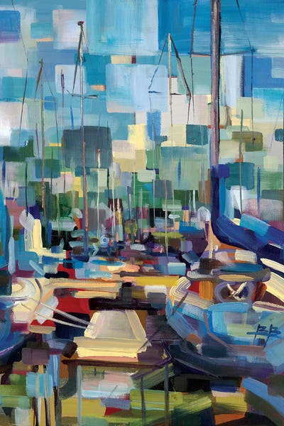 Brooke Borcherding: Morning Boats by Brooke Borcherding