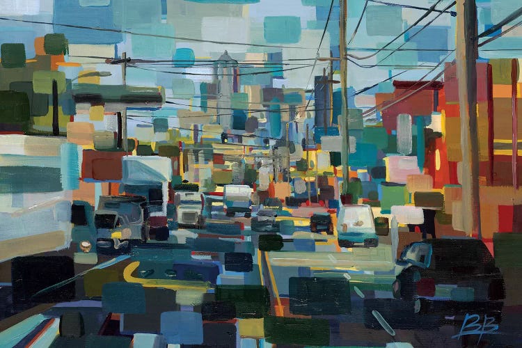 North on 1st by Brooke Borcherding wall art