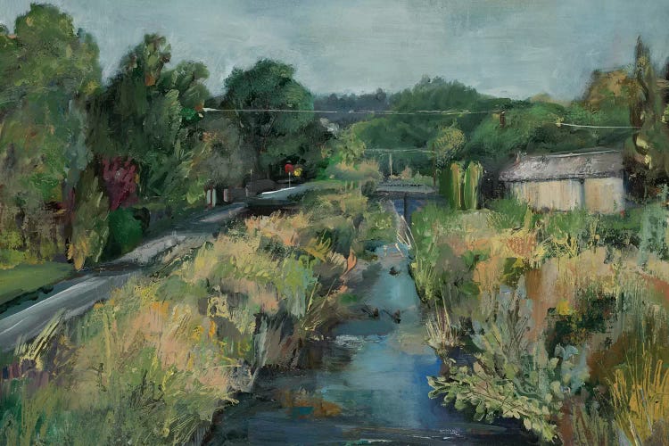Polk Street Creek  by Brooke Borcherding canvas print