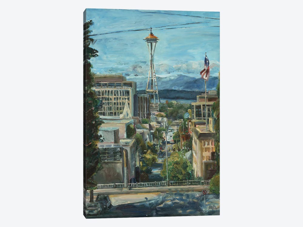 Needle from the Hill by Brooke Borcherding 1-piece Canvas Art