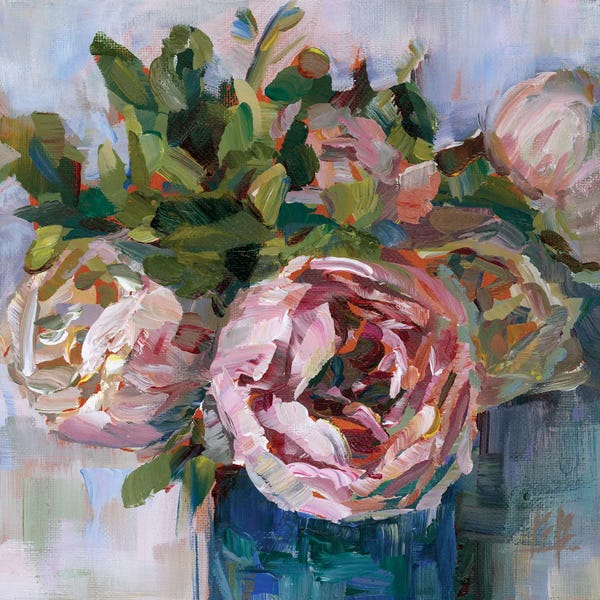 Peonies: Eye Of The Peony by Brooke Borcherding