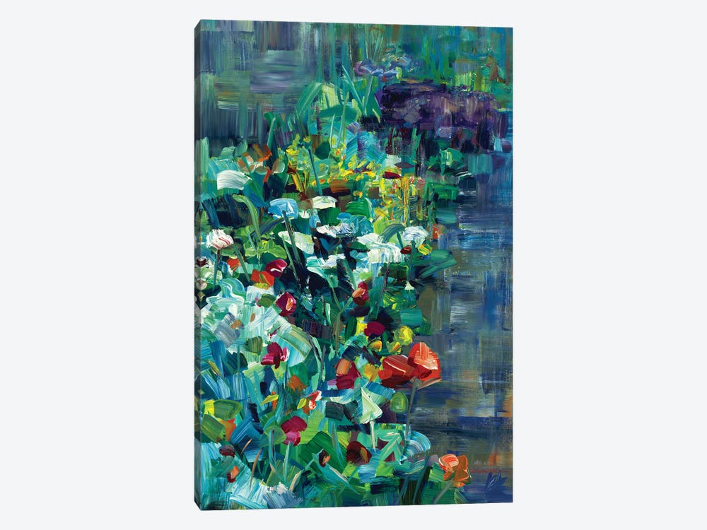Lots Of Love In The Garden by Brooke Borcherding 1-piece Canvas Print