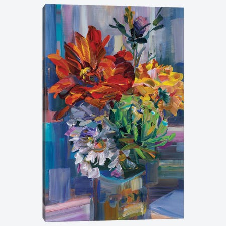 Modern Bouquet Canvas Print #BBO77} by Brooke Borcherding Canvas Print