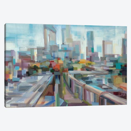 Afternoon Over the Highway Canvas Print #BBO9} by Brooke Borcherding Canvas Art Print