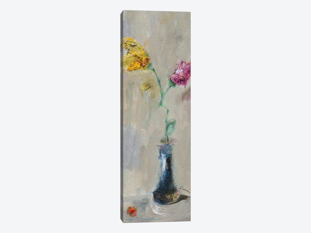 2 Flowers 1 Vase by Bradford Brenner 1-piece Art Print