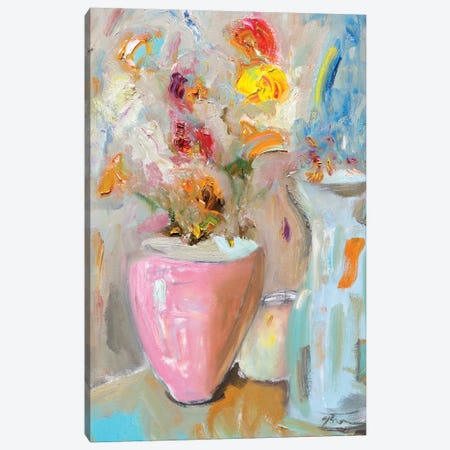 All About the Vase Canvas Print #BBR14} by Bradford Brenner Canvas Art