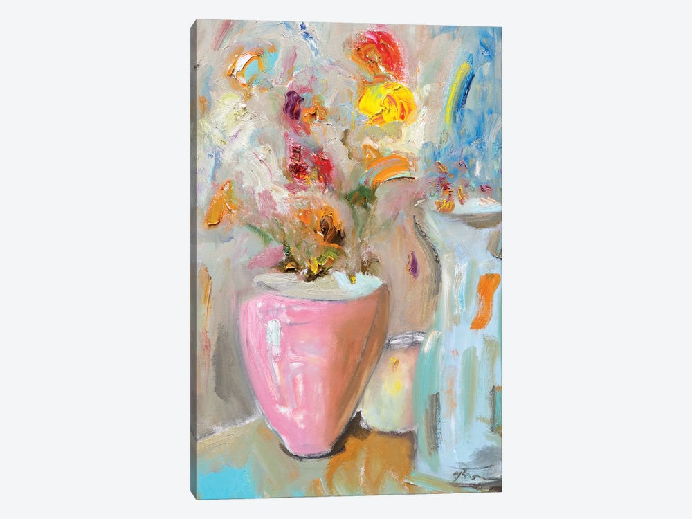 All About the Vase by Bradford Brenner 1-piece Canvas Print
