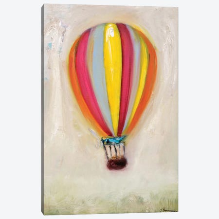 Lucky Hot Air Balloon Canvas Print #BBR38} by Bradford Brenner Canvas Art Print