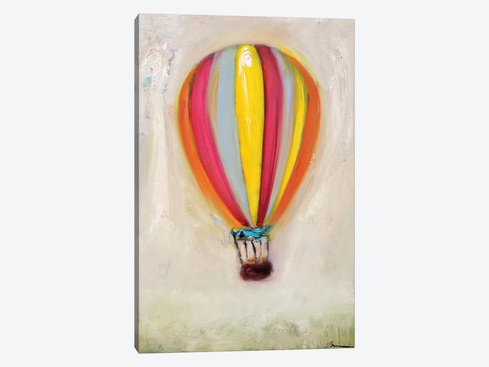 Lucky Hot Air Balloon by Bradford Brenner 1-piece Art Print