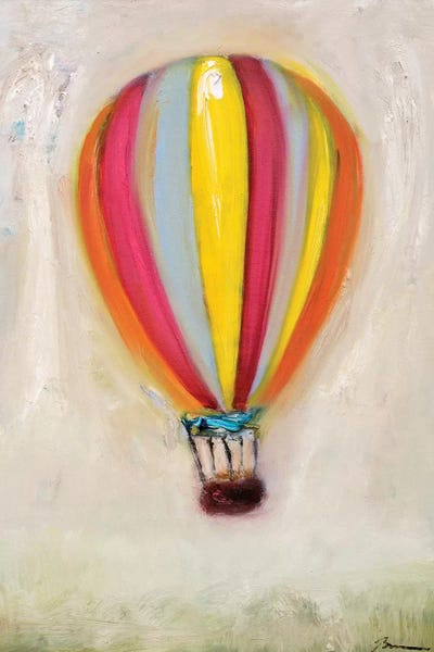 Bradford Brenner: Lucky Hot Air Balloon by Bradford Brenner
