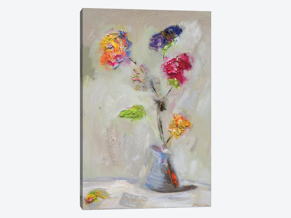 Neoplitan Floral by Bradford Brenner 1-piece Canvas Artwork