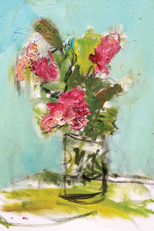 Turquoise Lilly by Bradford Brenner wall art