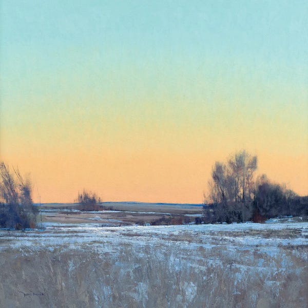 Infinite Landscapes: Late Afternoon In March Lowry MN by Ben Bauer