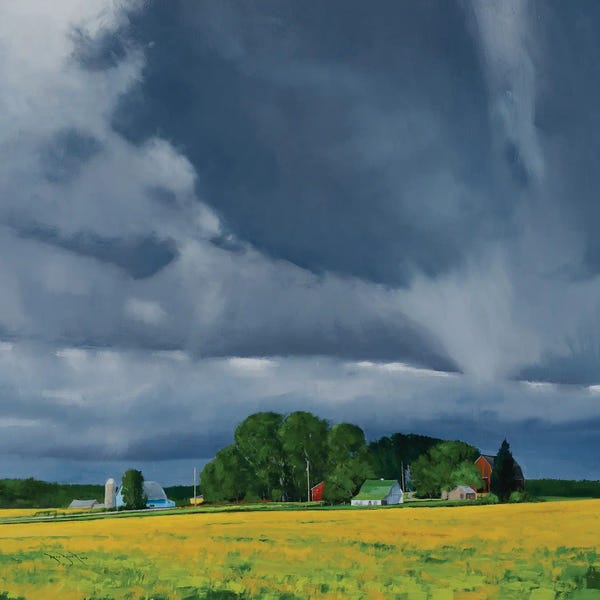 Wisconsin: Late Summer Soybeans Ellsworth WI by Ben Bauer