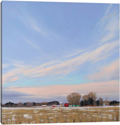 On The Way To The Fredricksons Canvas Art Print - Infinite Landscapes