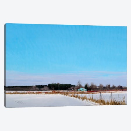 Perfect Winters Day Canvas Print #BBU42} by Ben Bauer Canvas Print