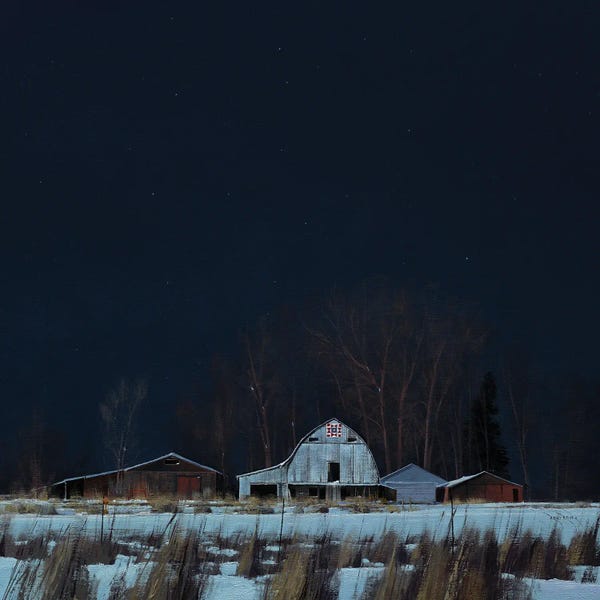 Ben Bauer: Quilt Trail Pattern By Moonlight by Ben Bauer