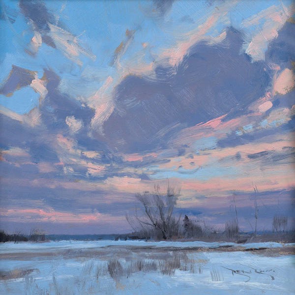 Ben Bauer: Sunrise Outside Of Menomonie WI by Ben Bauer