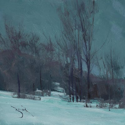 Belwin Nocturne by Ben Bauer canvas print