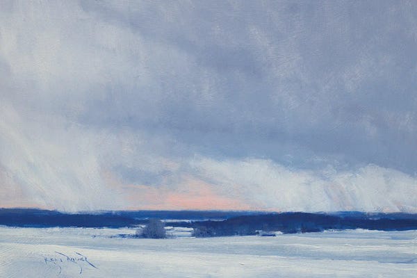 Ben Bauer: Snow Burst Over Dunn County by Ben Bauer