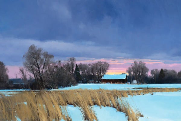 Ben Bauer: Approaching 0 Degrees Lake Elmo Farm by Ben Bauer