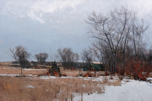 Ben Bauer: Landscape In Zorn's Palette by Ben Bauer