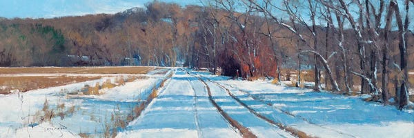 Ben Bauer: Morning Light On The Trembelle River by Ben Bauer