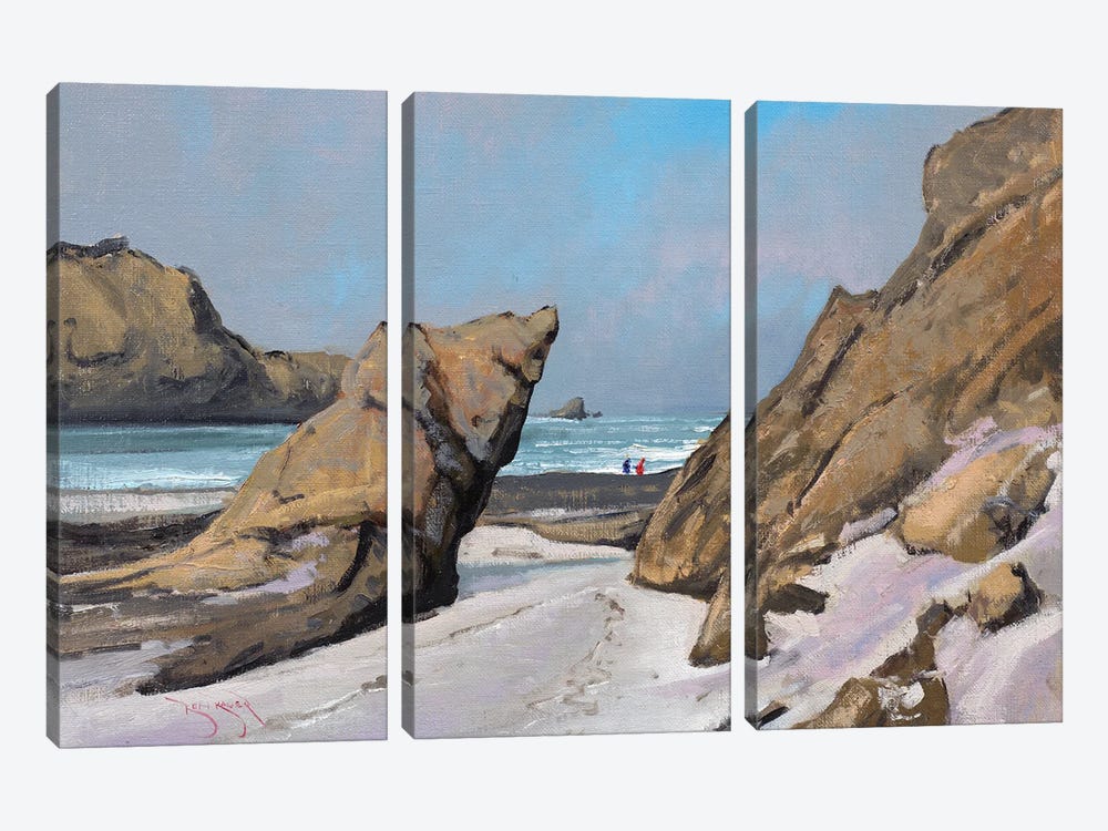 Big Sur Morning by Ben Bauer 3-piece Art Print