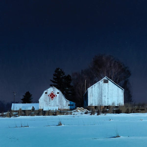 Wisconsin: Buffalo County Nordic Star by Ben Bauer
