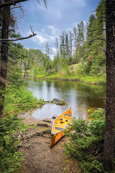 Minnesota Art - Canvas Prints: Gateway To The Wilderness by Brian Bielke