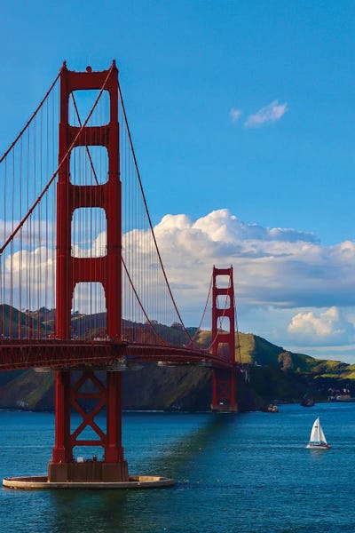 Sail SF by Brian Bielke canvas print