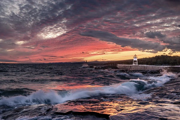Lighthouses: Wave Fire by Brian Bielke