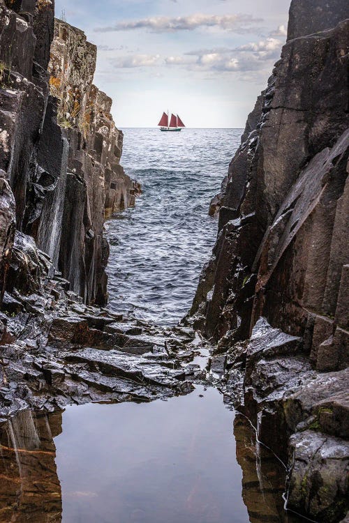 Adventure Beyond The Rocks by Brian Bielke wall art