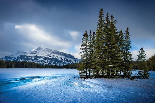Banff National Park: Frozen Majesty by Brian Bielke