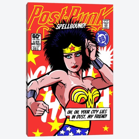 Post-Punk Wonder Canvas Print #BBY102} by Butcher Billy Canvas Wall Art