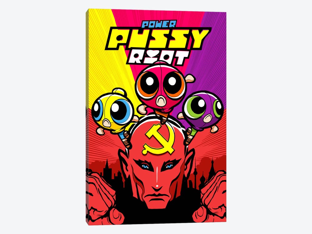 Power Pussy Riot by Butcher Billy 1-piece Art Print