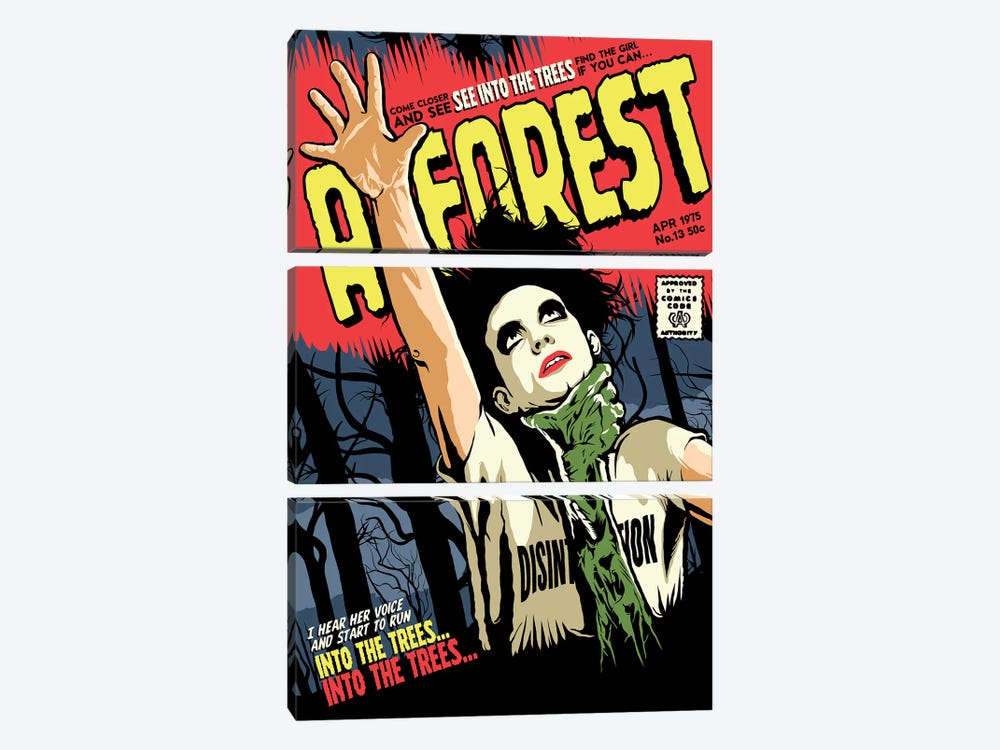 A Forest by Butcher Billy 3-piece Canvas Art