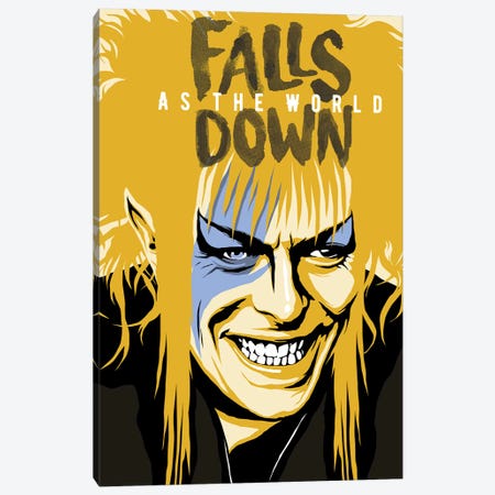 As The World Falls Down Canvas Print #BBY111} by Butcher Billy Canvas Print
