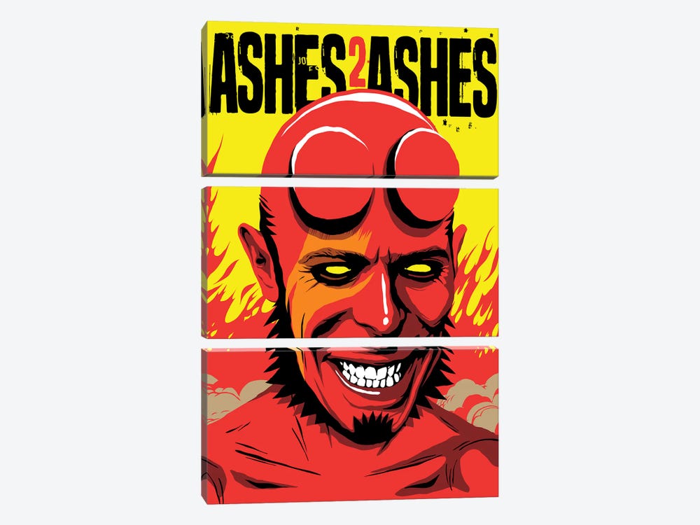 Ashes To Ashes by Butcher Billy 3-piece Canvas Art