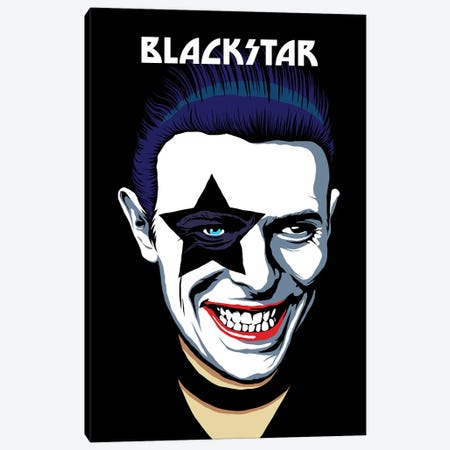 Black Star Canvas Print #BBY113} by Butcher Billy Canvas Print