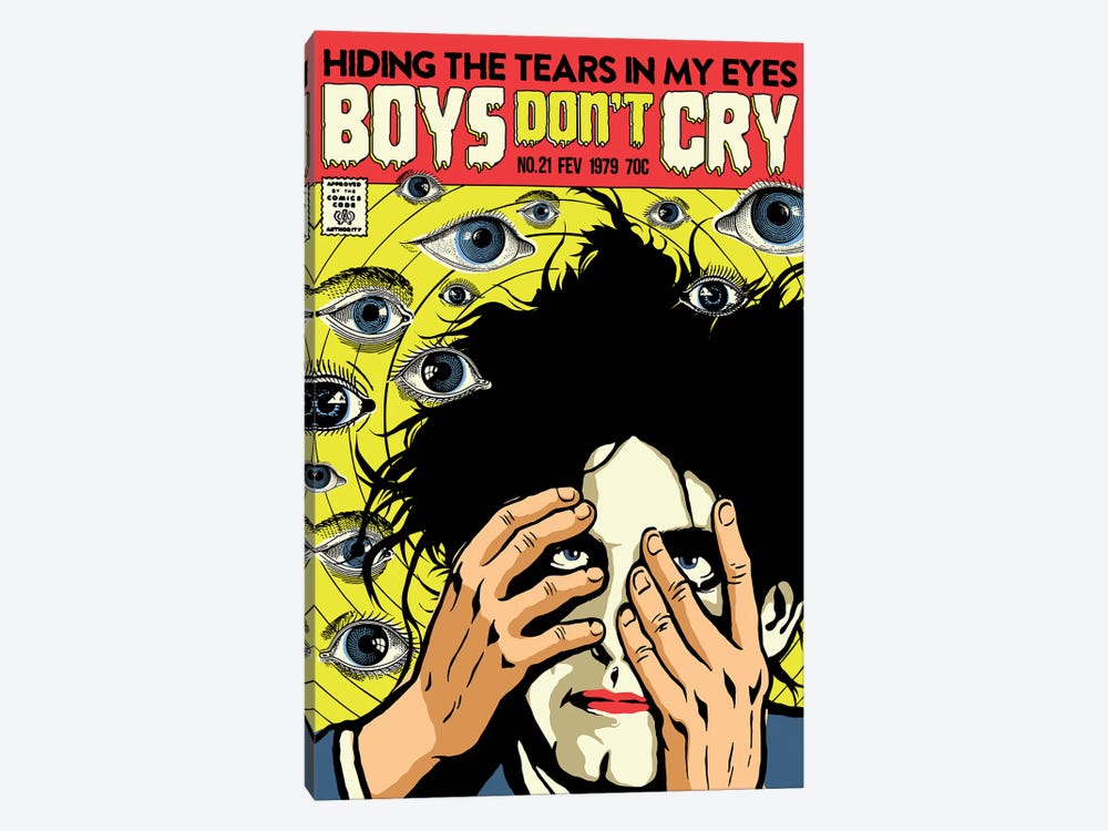 Boys Don't Cry by Butcher Billy 1-piece Canvas Artwork