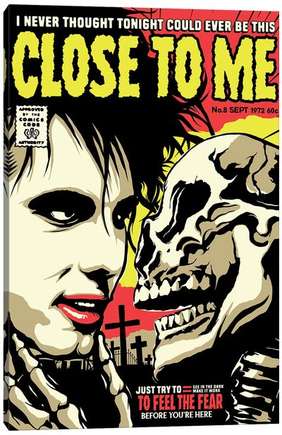 Close To Me Canvas Art Print - Butcher Billy